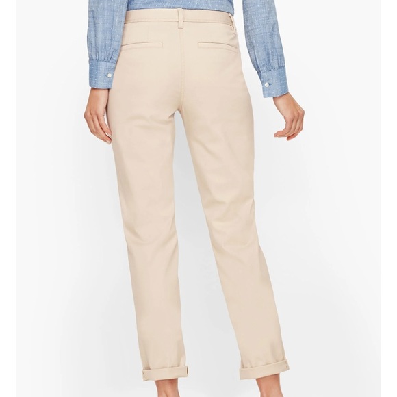 NWT Talbots Relaxed Chinos. - Picture 2 of 4